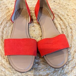 a new day Red Open-Toe Sandals